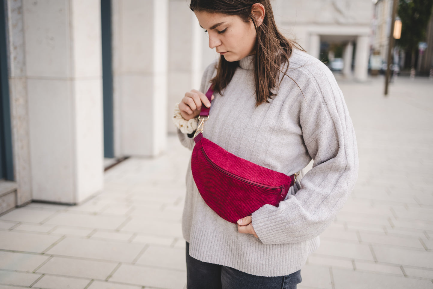 Bauchtasche Cord Regular