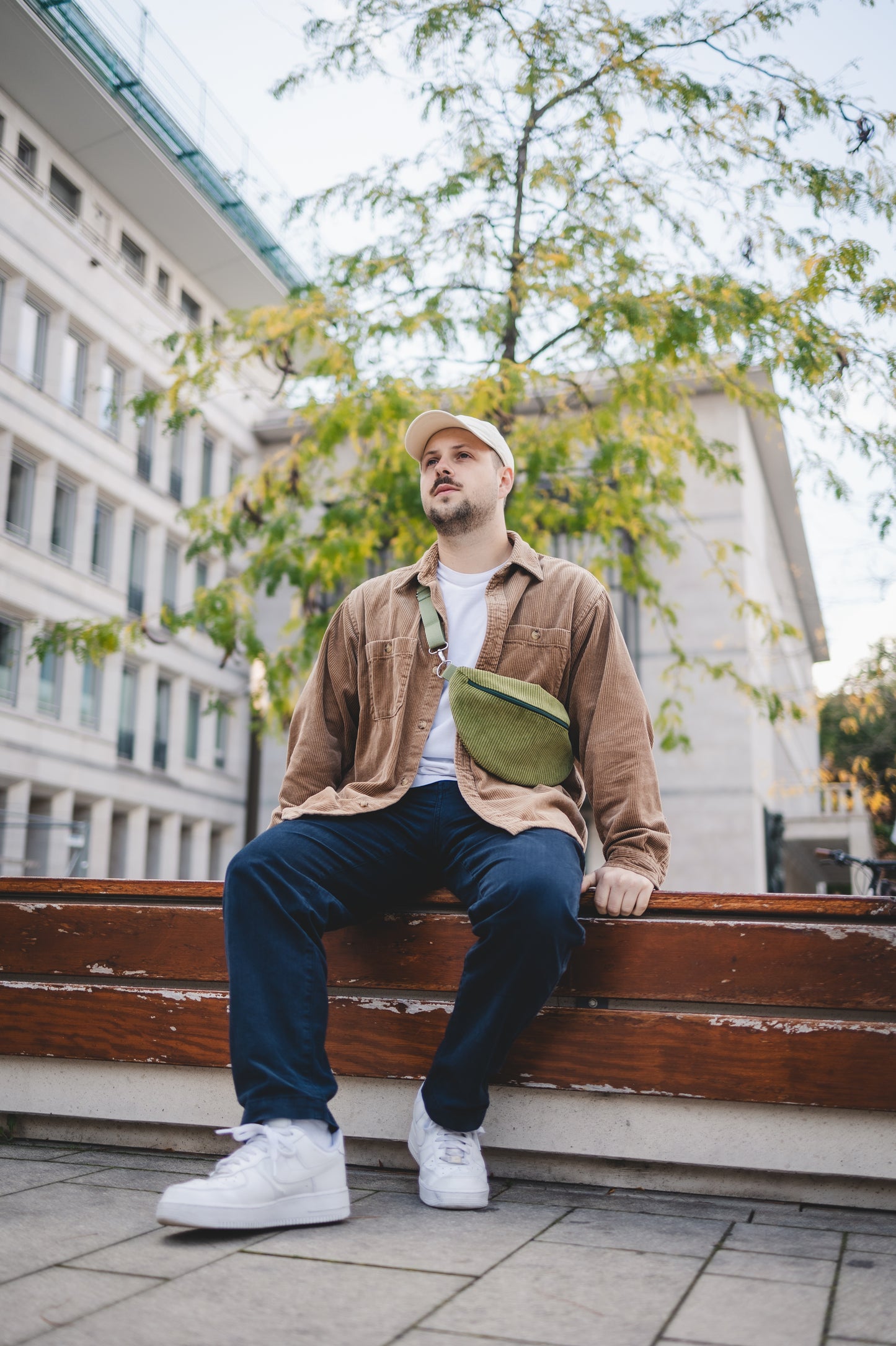 Bauchtasche Cord Regular