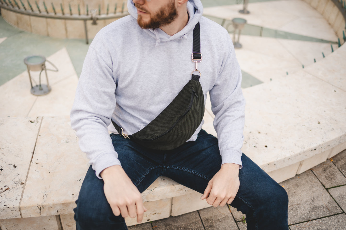 Bauchtasche Cord Regular