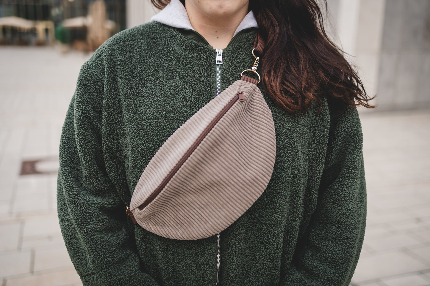 Bauchtasche Cord Regular