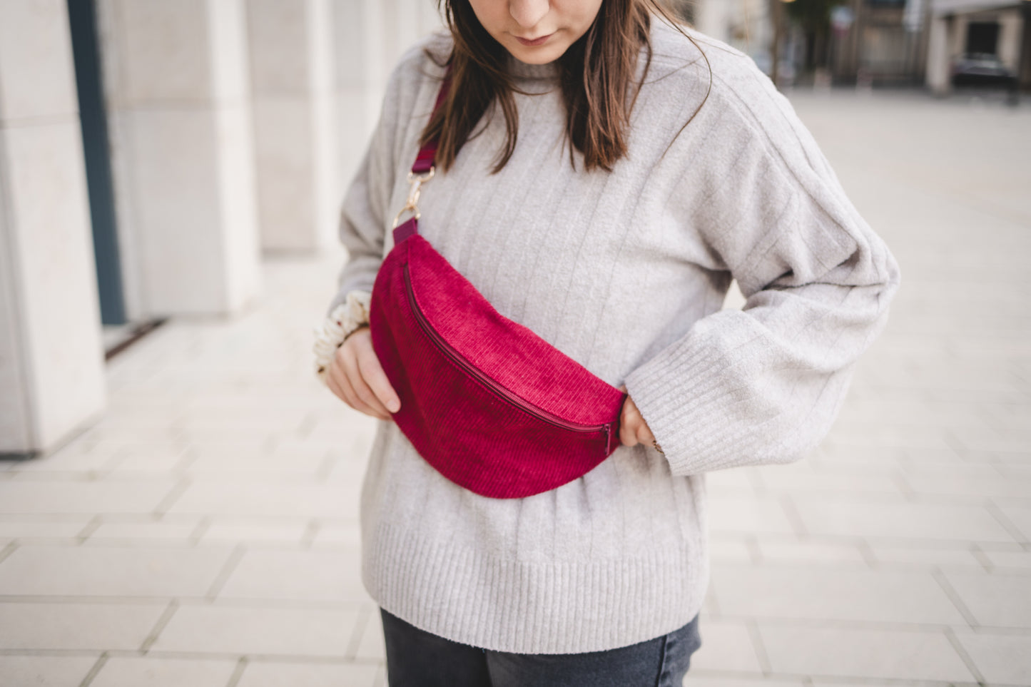 Bauchtasche Cord Regular