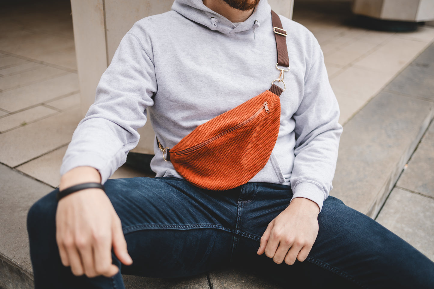 Bauchtasche Cord Regular