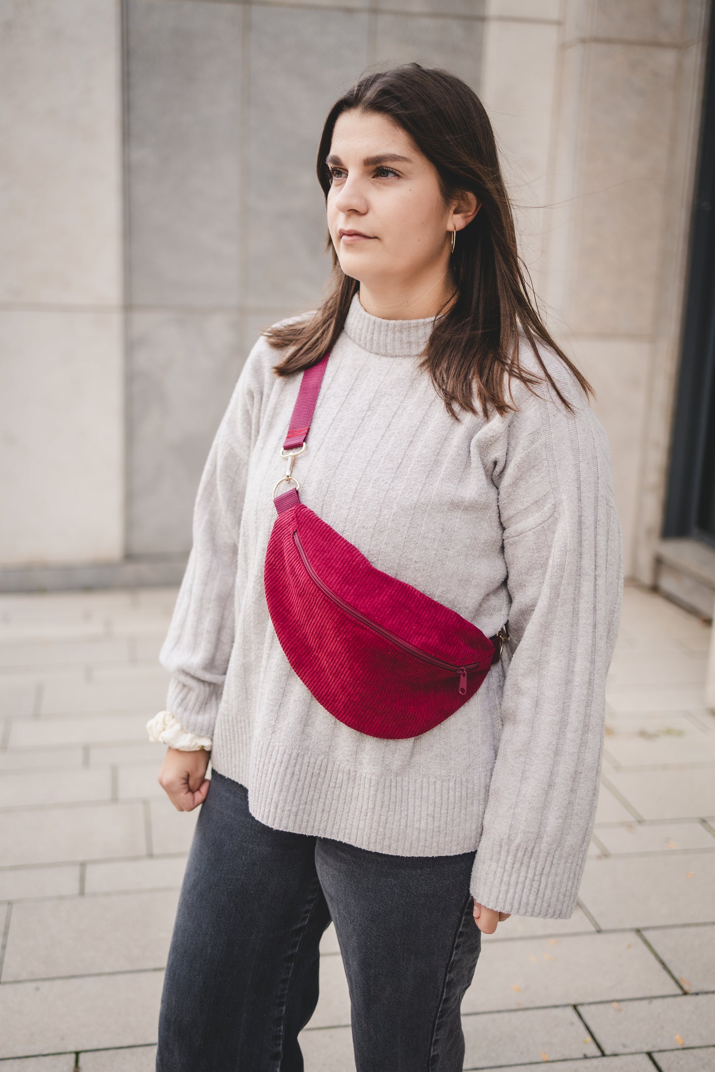 Bauchtasche Cord Regular