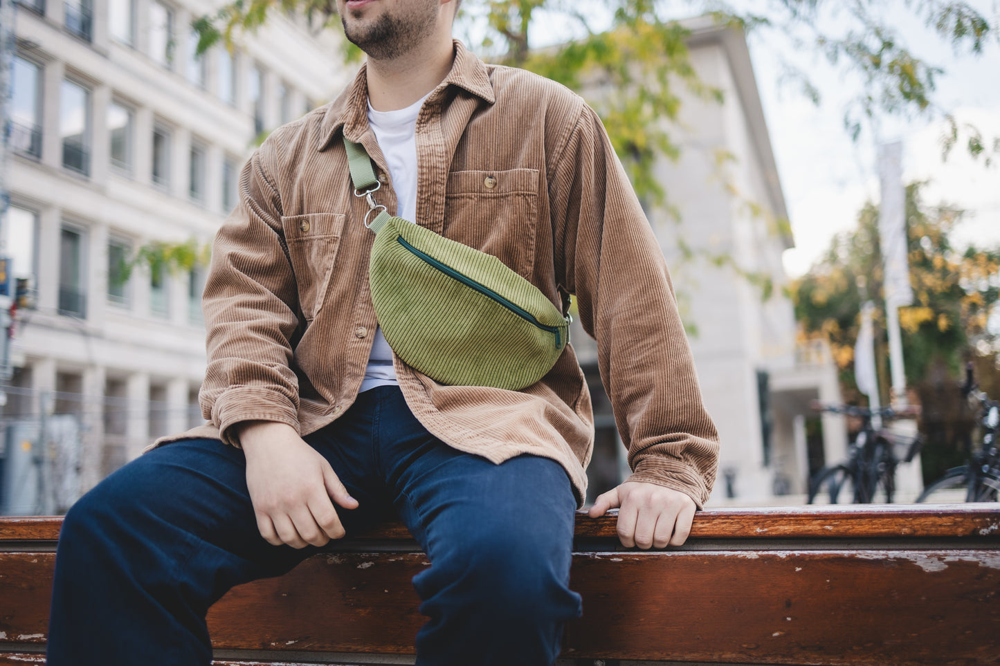 Bauchtasche Cord Regular