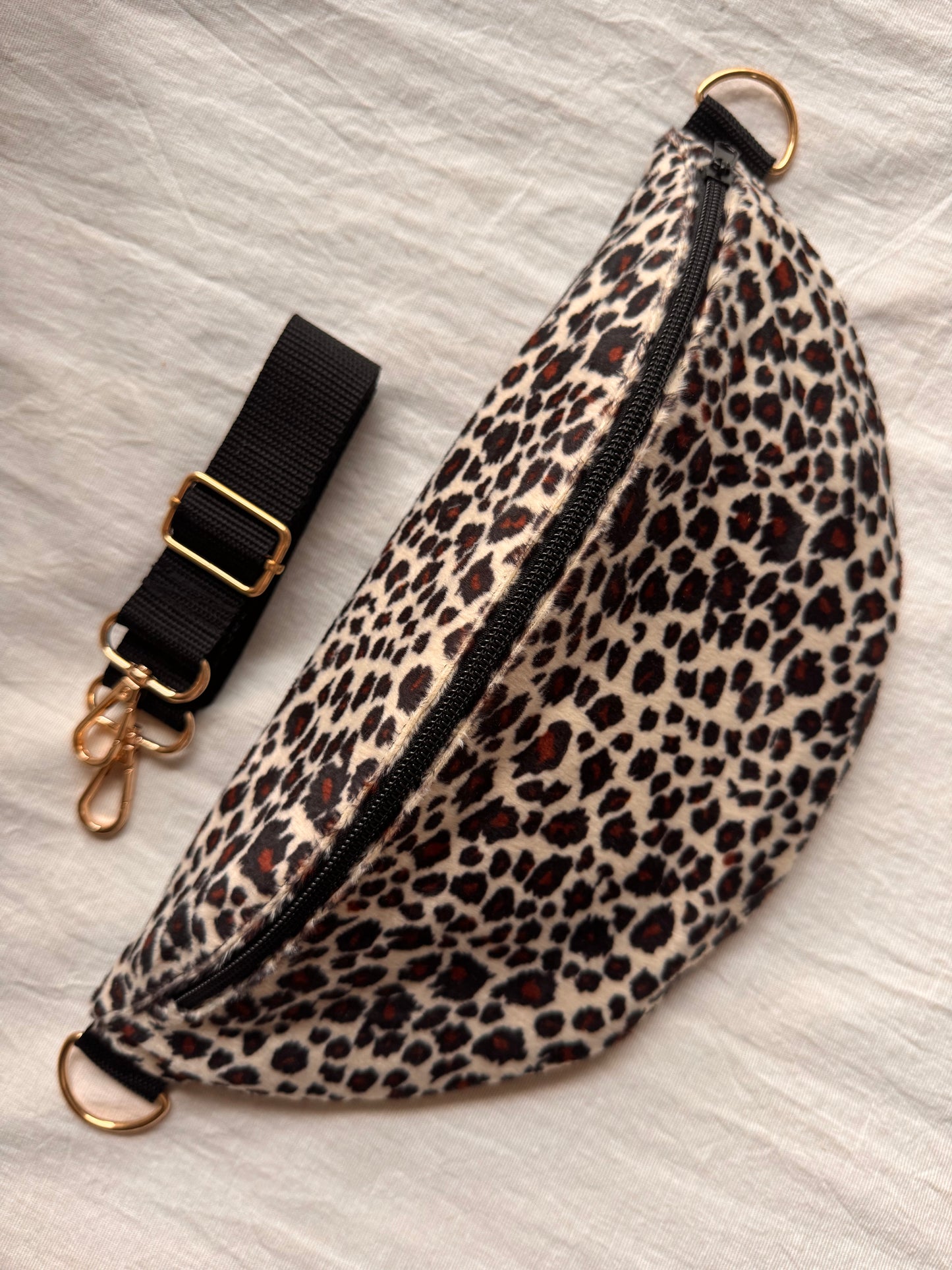 Bauchtasche Plüsch Regular